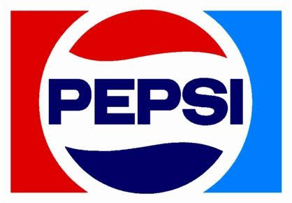 Logo Pepsi yang mengalami perubahan menjadi lebih modern dan minimalis untuk pertama kalinya pada tahun 1970-an.